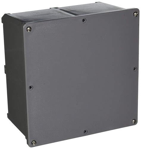 thomas & betts e989ncar 8x8x4 pvc junction box|is thoma a good character.